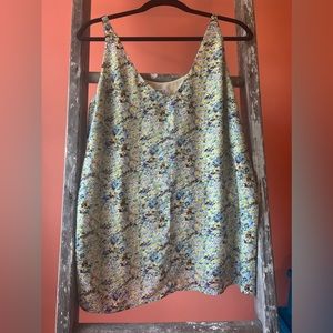 Cabi yellow floral cami, size large